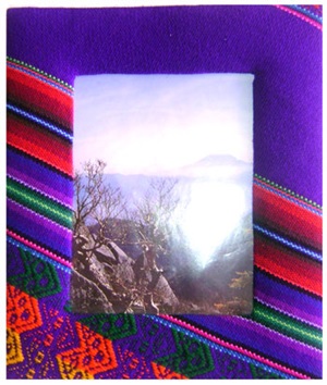 Awayo Photo Frame - Purple
