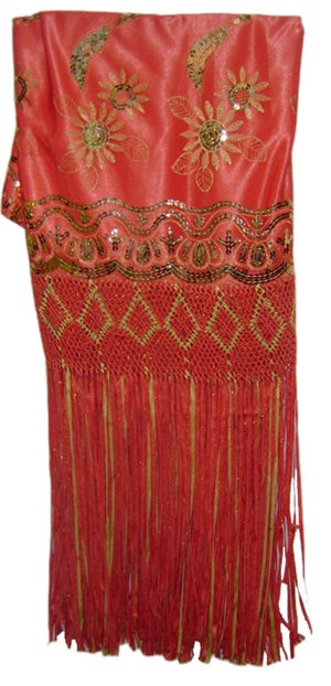 Deluxe Cholita Shawl - Melon