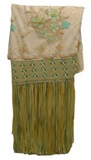 Manta de Cholita de Gala - Crema