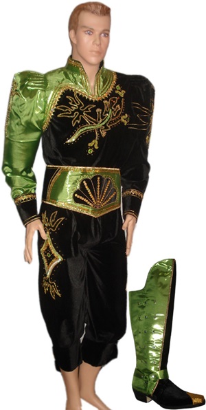 Caporal Costume for Man - Green
