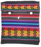 Chuspa de awayo sintético (multicolor)