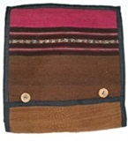 Antique awayo chuspa (brown)