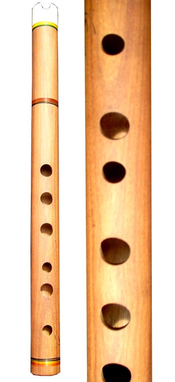 Quena Guayacan with bone mouthpiece - Ñanda Mañachi